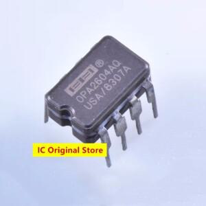 원본 OPA2604AQ DIP8 세라믹 밀봉형 듀얼 연산 증폭기 IC 2604 칩 수입