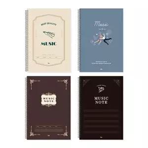 고품질 슬림 음악 노트 SP 1박스 180개입 과목노트 공책 초등학생노트 초등학생공책 WFM0JKB