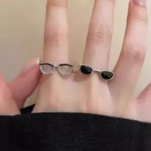 미니어쳐 선글라스 썬글라스 안경 오픈 링 반지 애끼반지 새끼반지 쓸데없는 친구 우정