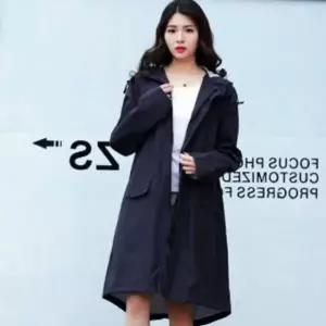 [텐바이텐]휴대용 남녀공용 등산 네이비 비옷 레인코트