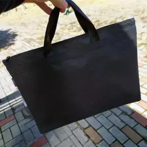 [텐바이텐]노트북가방(블랙) 패브릭 서류가방 다용도파우치