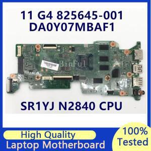 825645 -601 HP Chromebook 11 G4 노트북 마더보드(SR1YJ N2840 CPU 포함) 2GB DA0Y07MBAF1 100% 전체 테스
