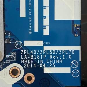 LA-B181P HP 프로북 450 G2 노트북 마더보드(CPU i5-4210U 포함) 768146-601 100% 오퍼레이션