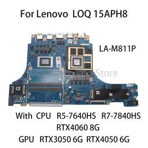 노트북 마더보드 LA-M811P LOQ 15APH8 CPU R5 7640HS R7 RTX4050 6G 8G 100% 테스터기