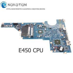NOKOTION HP 파빌리온 G4-1000 G6 노트북 마더보드 E450 CPU DDR3 660773-001 DA0R24MB6F0