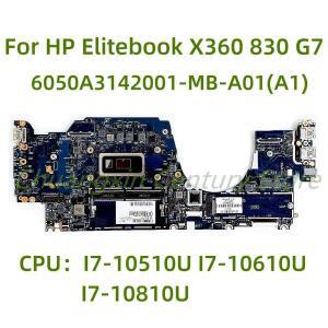 HP Elitebook X360 830 G7 노트북 마더보드 6050A3142001-MB-A01 (A1) I7-10510U CPU 100% 테스터기