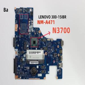 LENOVO 300-15IBR 노트북 마더보드(N3700 CPU 포함) BMWC1/BMWC2 NM-A471 마더보드 100% 풀 테스터기됨
