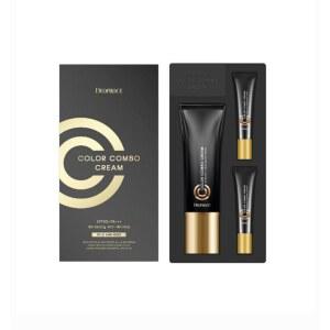 디프로세스 컬러 콤보 CC SPF50 PA 23 수분 광채 실키하고 공급 빛나는 베이지 효과로 스킨케어 샌드 강한