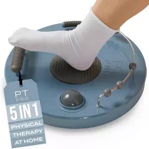 PT Pro 울트라 풋 트레이너 - 5-in-1 발 및 발목 운동기 스트레칭 족저 근막염 아치 발뒤꿈치 반사 근육 을