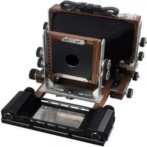 Shen Hao SH-TFC617-월넛 우드 카메라 6x17cm 접이식 롤 필름 뒷면 접지 유리 중형 포맷 포함