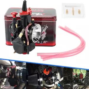 CMIYETO PWK28 카뷰레터 28mm 레이싱 카 제트 키트 75cc-125cc 엔진 고성능 모터사이클 유니버설 2T 4T