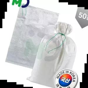 포대 국산 마대 50장 자루 현장마대 산업용 모래 폐기물 낙엽 재활용 분리수거 20kg