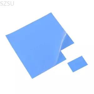 SZSU 100mmx100mmx0.5mm 1시트/100개 열 패드 GPU CPU 방열판 냉각 전도성