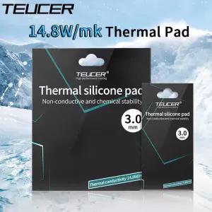 TEUCER-14.8W/mk 열 전도 패드 컴퓨터 노트북 GPU VGA 카드 CPU 방열판 냉각 전도성 실리콘 그리스 시트