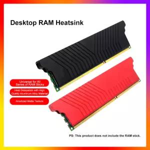 DDR3/4/5 메모리 모듈 히트싱크 데스크탑 램 모든 시리즈의 스틱용 열 방출 이중층 보호 도구