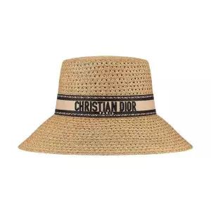 [DIOR][명품] 크리스찬 디올 디올 D Bobby 넓은 챙 모자 34DBP924G153_C160