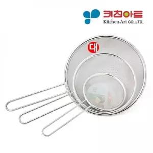 [키친아트]고품질 TBZ 키친아트 건지기 대 채반 믹싱볼 건지개 뜰채 망 거름...