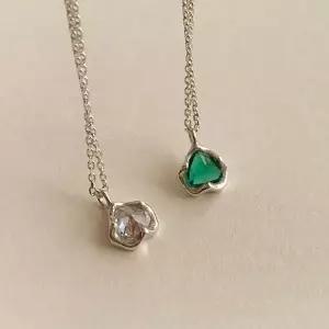[골드스마일](925 Silver) Pyramid necklace A 06