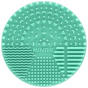 MINTHE 메이크업 패드 2팩 실리콘 클리너 브러시 매트 클리닝