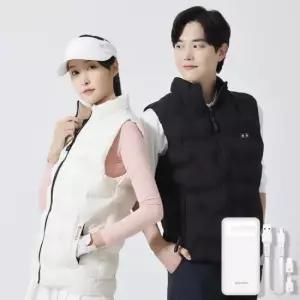 온열조끼 고스카 스마트 보온 발열조끼 24년형+배터리