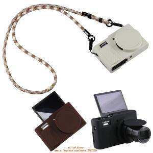 파나소닉 호환 LUMIX TZ99D 카메라 케이스 ZS99 소프트 실리콘 자켓 메신저 백 목걸이 휴대용 큐트 전용