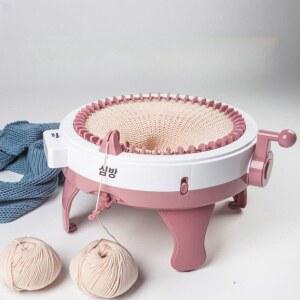 니팅머신 DIY 목도리 귀마개뜨기 3다발 만들기 핸디 니팅 22바늘 머신 4다발 니트머신