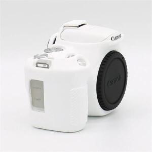 캐논 EOS 200D 250D용 소프트 실리콘 아머 바디 케이스 카메라 고무 커버 스킨