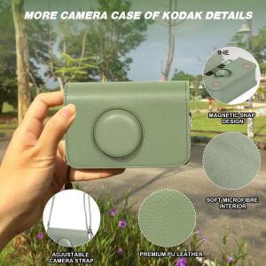 Kodak H35 프레임 필름 카메라 용 케이스 F9S M35 M38 I60 용지 촬영 보관 홀더 주최자