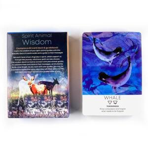 스피릿 애니멀 위덤 오라클 카드 레저 파티 테이블 게임 점술 예언 타로 덱