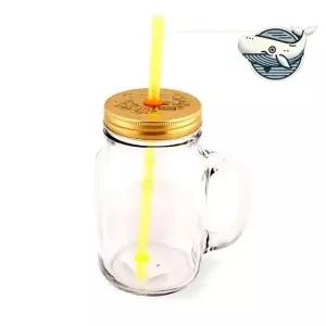 투명 유리컵 스트로우 음료컵 쥬스컵 450ml caZ4+5vrw