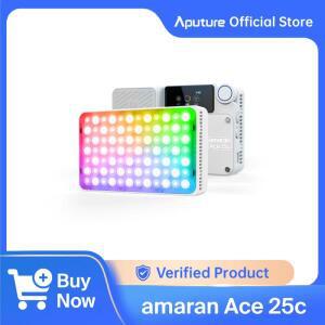 amaran ACe 25c 키트 풀 컬러 컴팩트 LED 미니 온카메라 조명 2300K-10000K Aputure의 Lock을 사용한 1초