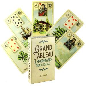 Grand Tableau Lenormand 타로 오라클 레저 엔터테인먼트 카드 가족 모임 운세 데크 보드 게임