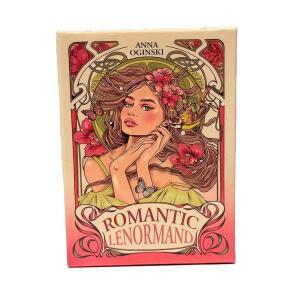 로맨틱 Lenormand 오라클 카드 37 데크 아르누보 영문 비전 보드 게임 파티 가족 암