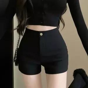 [하프클럽/]여성 하이웨이 단추 숏반바지 기모안감 일자숏팬츠