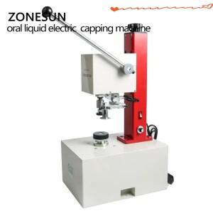 ZONESUN 반자동 바이알 압착 기계 구강 액체 핸드 캡핑 다기능 실러 크림 퍼