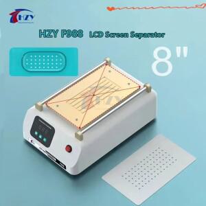 HZY F988 LCD 스크린 분리기 내장 펌프 진공 온도 조절 50~130 ° 8인치 휴대폰 수리용