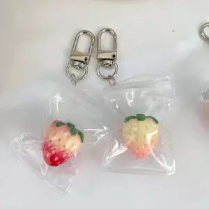 아트박스/커버풀 미니 지퍼백 키링 D고리 투명 파우치 열쇠고리 DIY