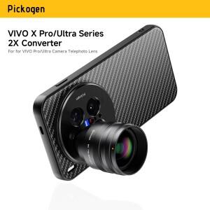 피코젠 2X 휴대폰 핸드폰 카메라 망원렌즈 컨버터  240mm 텔레컨버터 (폰케이스 포함) vivo X300 pro/X200