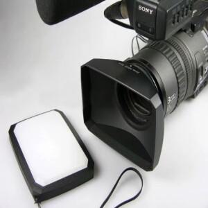 MENNON.. 16:9 광각 비디오 DV 렌즈 후드 캠코더용 범용 30mm 52mm 77mm..