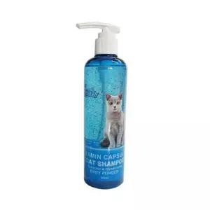 더캣츠 비타민캡슐 고양이 샴푸 300ml 베이비파우더향