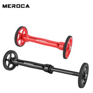 MEROCA 접이식 자전거 쉬운 휠 연장 막대 텔레스코픽 바 Brompton 용 알루미늄 합금 후면화물 랙 부품