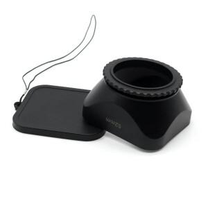 4:3 비율 범용 나사 마운트 52mm/58mm 카메라 렌즈 후드 DV 캐논호환 소니호환 니콘 호환 디지털 비디오