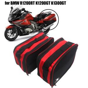 바이크 오토바이 확장  내부 가방 패니어 라이너, 블랙 수하물 BMW 호환 R1200R K1200GT R RT