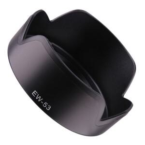 캐논호환 EF-M 15-45mm RF-S 렌즈용 EW-53 후드 디지털 DSLR 보호 액세서리