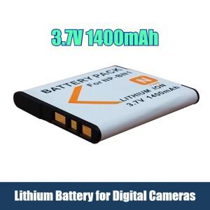 디지털 카메라 리튬 배터리 3.7V 1400mAh 소니 DSCW310 TX55 TX66용