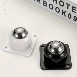 4피스 드릴 없음 가구 바퀴 Stickable Ball Pulley 보관 상자 및 가정용 헤비 듀티 사일런트 무버