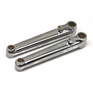 BMX 자전거 크랭크암 크롬 블랙 CRMO 스틸 48Tx19MMx170MM 9/16 미드 BB/ 유로 스페인어 미국식