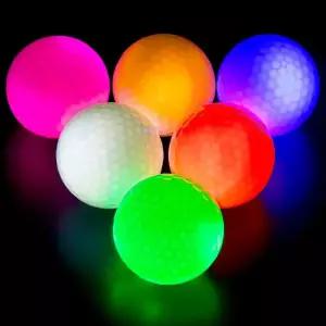 [관부가세포함] Glowing 골프 Ball Up LED Light - 다크 Long Last Super B
