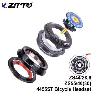 ZTTO MTB 로드 바이크 헤드셋, 내부 자전거 부품, CNC 1 1/8 인치-1 1/2 인치 1.5 28.6 40 스트레이트 테이