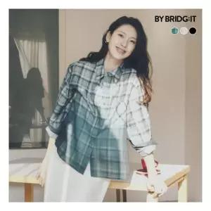 바이브리짓 26SS 시어 체크 셔츠 3종